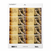 アレクサンドリアの聖キャサリン ラベル (フルシート)