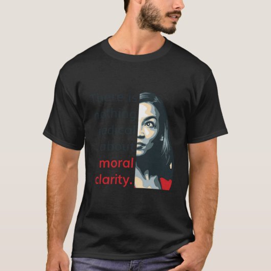 アレクサンドリアオカシオ – コルテス引用文ラジカル透明度Lib Tシャツ (正面)
