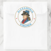 アレクサンドリアバージニアコロニアル ラウンドシール (バッグ)