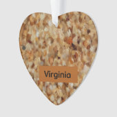 アレクサンドリア岩 オーナメント (正面)