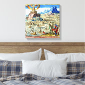 アレクサンドリア市の灯台 キャンバスプリント (インサイチュ (寝室))