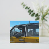 アレクサンドリア葉書のタクシー ポストカード (スタンド正面)