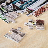 アレクサンドリア通り付きカフェ ジグソーパズル (側面)