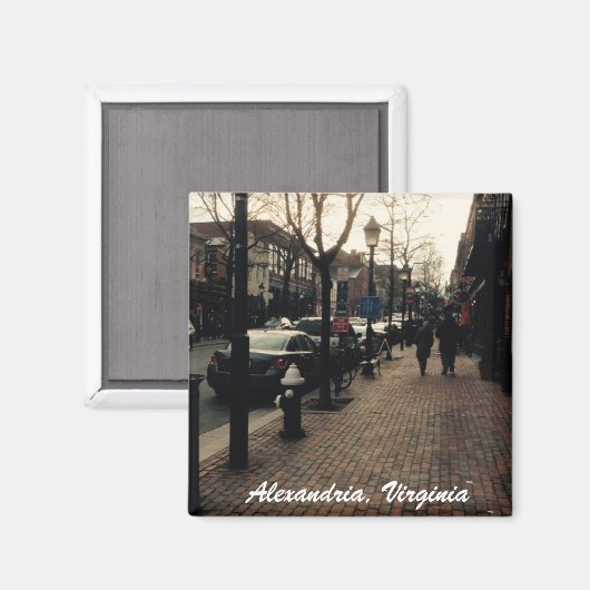 アレクサンドリア通り写真磁石 マグネット (正面/裏面)