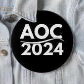 アレクサンドリア・オカシオ・コルテス2024, aoc 2024, aoc 缶バッジ (インサイチュ)