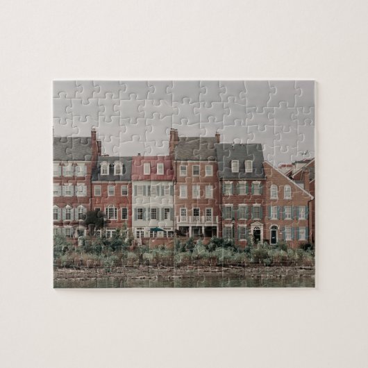 アレクサンドリア・バージニアのタウンホームズ ジグソーパズル (横)