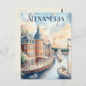 アレクサンドリア・バージニアへの旅行 ポストカード (正面/裏面)