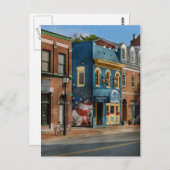 アレクサンドリア - バージニア州 - キングストリートブルース ポストカード (正面/裏面)