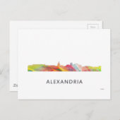 アレクサンドリア・バージニア・スカイラインBW1 - ポストカード (正面/裏面)