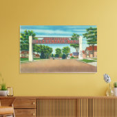 アレクサンドリア・ベイ・ビューへの入口 キャンバスプリント (インサイチュ (リビング))