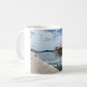 アレクサンドリア・ベイNY コーヒーマグカップ (正面左)