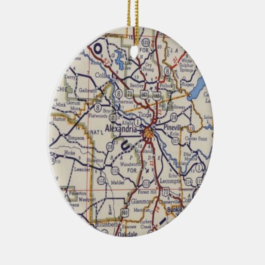 アレクサンドリアLAクリスマスオーナメント セラミックオーナメント (右)