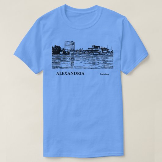 アレクサンドリアLouisiana Tシャツ – 3 (デザイン正面)