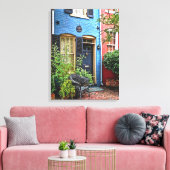 アレクサンドリアVA -建物と火印 キャンバスプリント (インサイチュ (リビング))