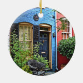 アレクサンドリアVA -建物と火印 セラミックオーナメント (裏面)