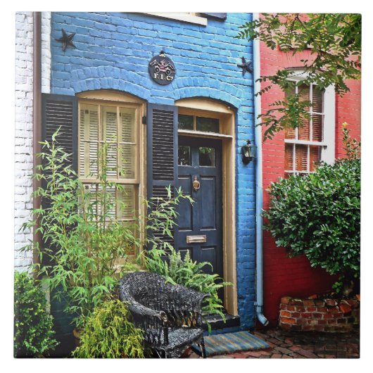 アレクサンドリアVA -建物と火印 タイル (正面)