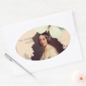 アレクサンドリナビクトリア 楕円形シール (封筒)