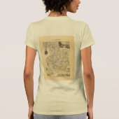 アレクサンドル・ヴィレン地図 Tシャツ (裏面)