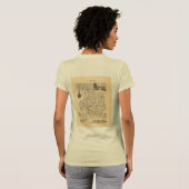 アレクサンドル・ヴィレン地図 Tシャツ (裏面フル)