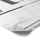 アレクサンドレデュマスペレ記念碑 ポスター (角)