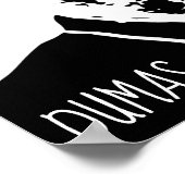 アレクサンドレデュマ ポスター (角)