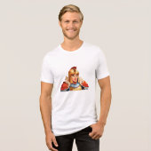 アレクサンドロス大王 トライブレンドTシャツ (正面全面)
