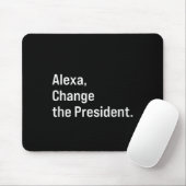 アレクサ、大統領のアンチトランプを変おもしろいえる マウスパッド (マウス)