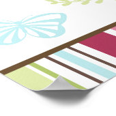 アレクシスガーデンベイビーシャワーバナー ポスター (角)