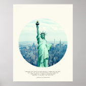 アレクシスデトクヴィル引用文 ポスター (正面)