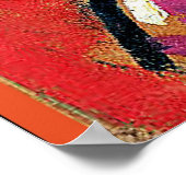 アレクセイ・ジャウェレンスキーの花の帽子をかぶった少女 ポスター (角)