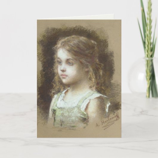 アレクセイ・A・ハラミフのグリーティングカー絵画ド カード (正面)