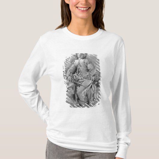 アレグサンダーデュマPereへの記念碑のためのモデル Tシャツ (正面)