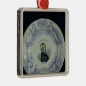 アレグサンダーBrongniartのポートレートが付いているプレート メタルオーナメント (右)