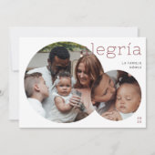 アレグリア | タジェタナビデナモダナコン2フォトス シーズンカード (正面)