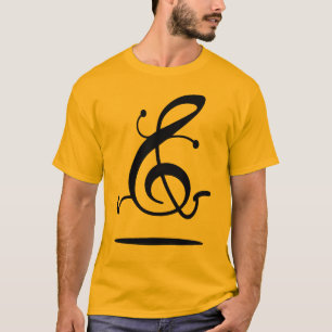 アレグロクレフ、 音符記号 Tシャツ