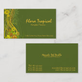 アレグロスフロラレス名刺 名刺 (正面/裏面)