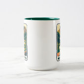 アレゲニーリバーペンシルバニアカラーズ ツートーンマグカップ (中央)