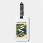 アレゲニーリバーペンシルバニアカラーズ ラゲッジタグ (裏面縦)