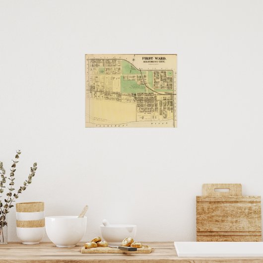 アレゲニー区1 ポスター (キッチン)