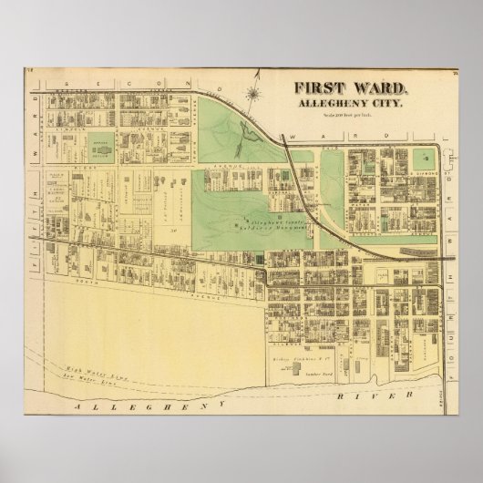 アレゲニー区1 ポスター (正面)