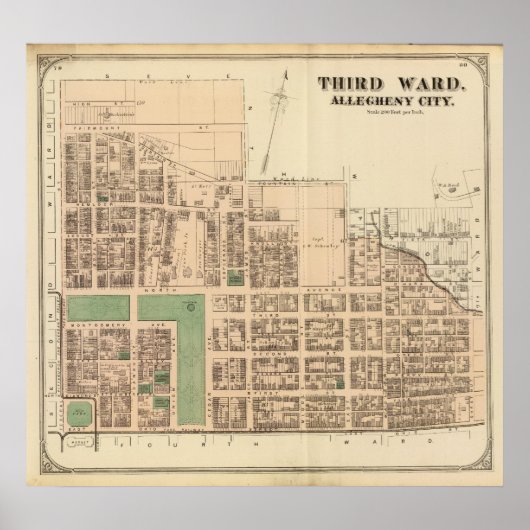 アレゲニー区3 ポスター (正面)