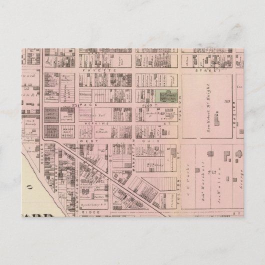 アレゲニー区5 ポストカード (正面)