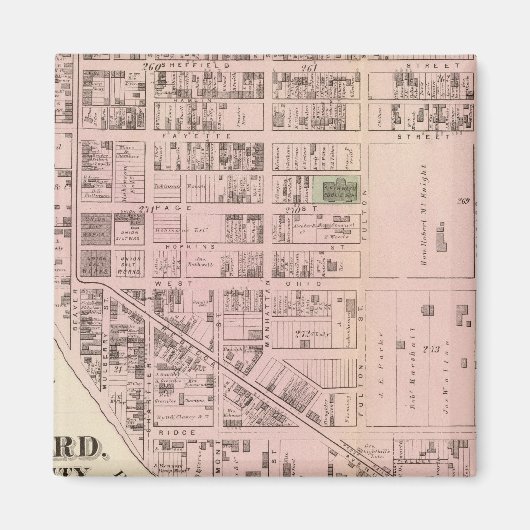 アレゲニー区5 マグネット (正面)