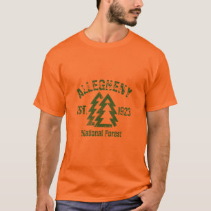 アレゲニー国有林Tシャツ Tシャツ