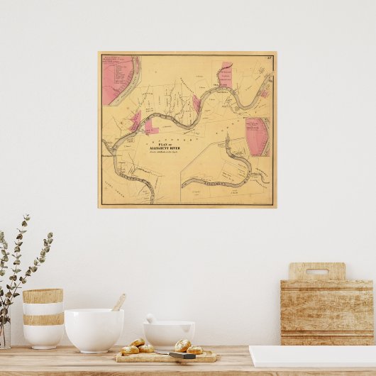 アレゲニー川(PA) ポスター (キッチン)