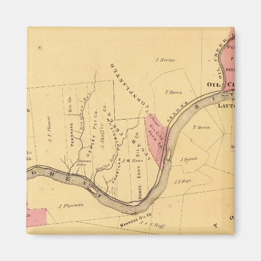 アレゲニー川(PA) マグネット (正面)