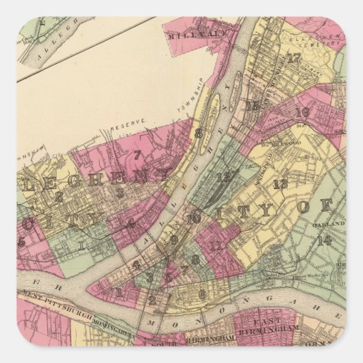 アレゲニー・ピッツバーグ スクエアシール (正面)