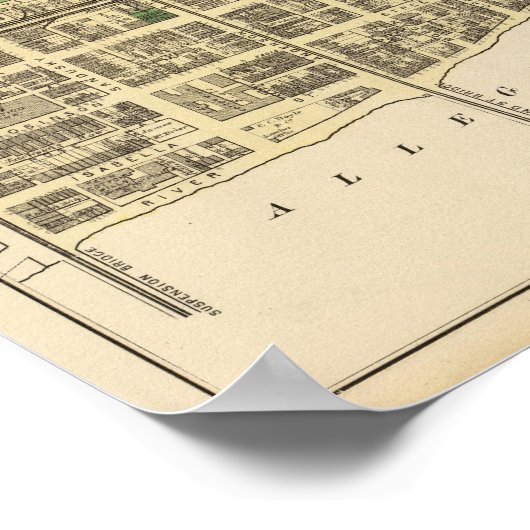 アレゲーニー区4 ポスター (角)