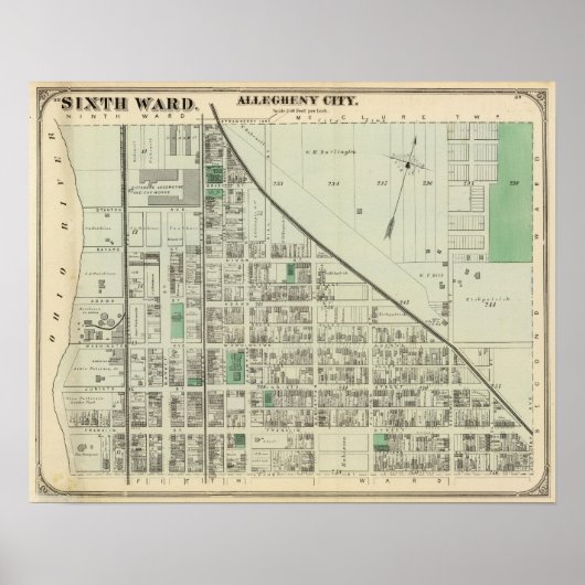アレゲーニー区6 ポスター (正面)