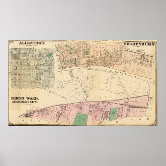 アレゲーニー区9シャルプバーグ ポスター (正面)